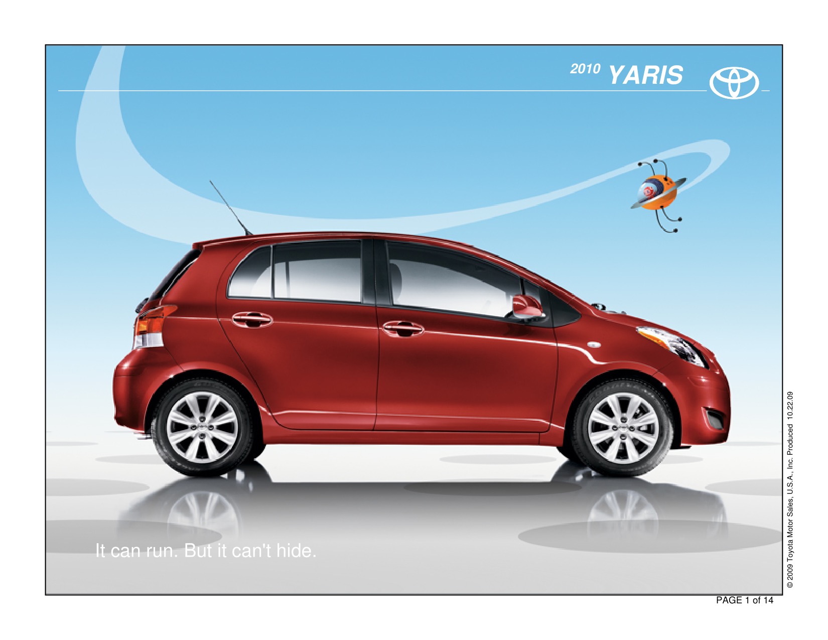 2010 Toyota Yaris Brochure Page 4